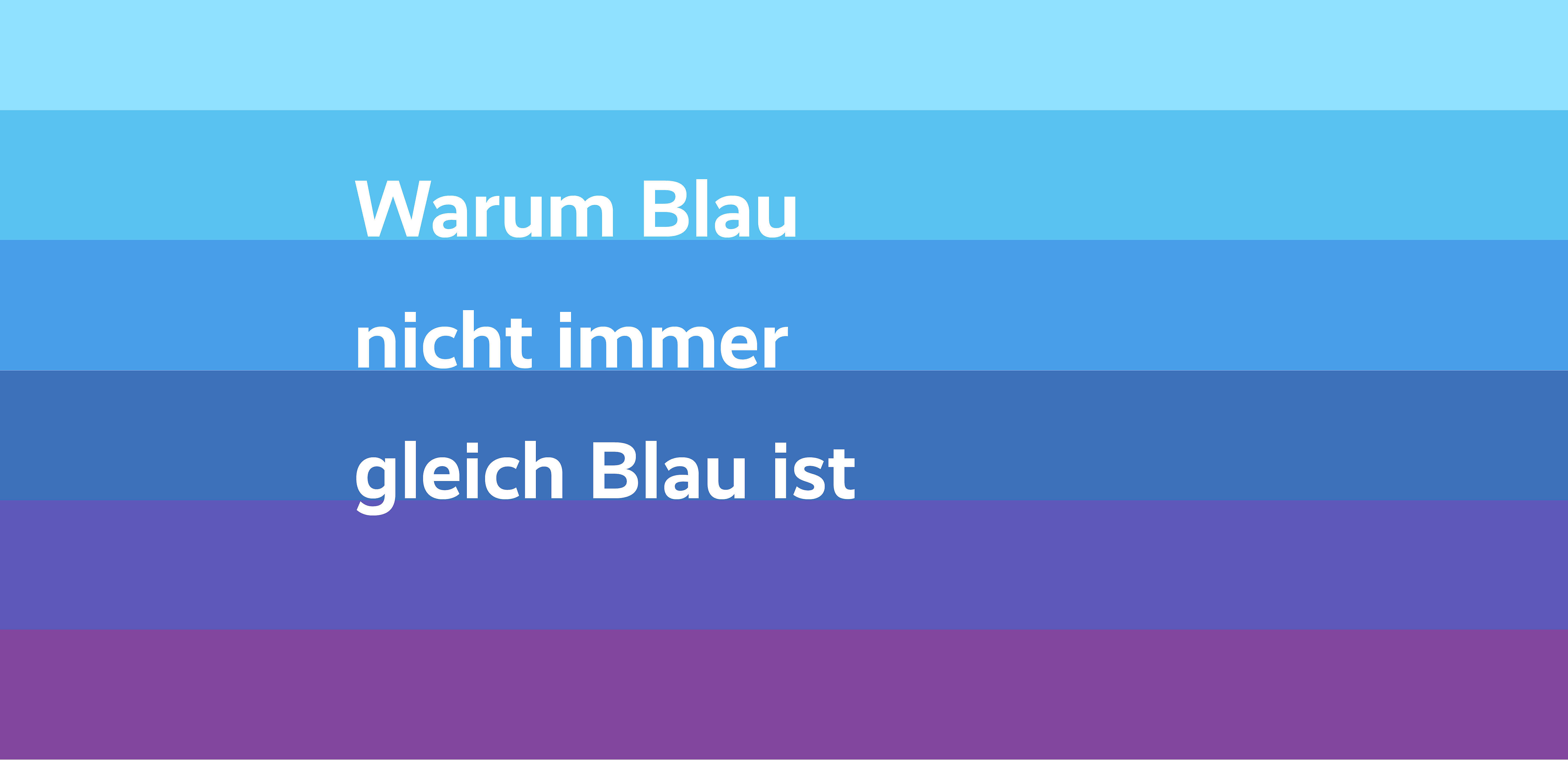 Blauer Farbverlauf
